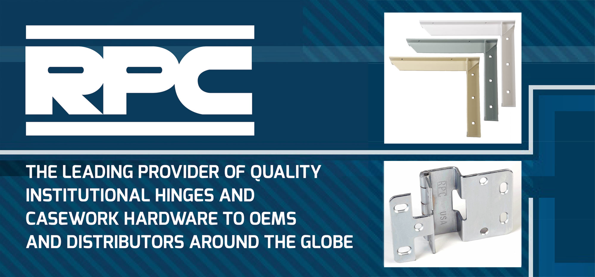 A leading provider of quality institutional hinges and casework hardware to oems and distributors around the globe including the Rockford Hinge..